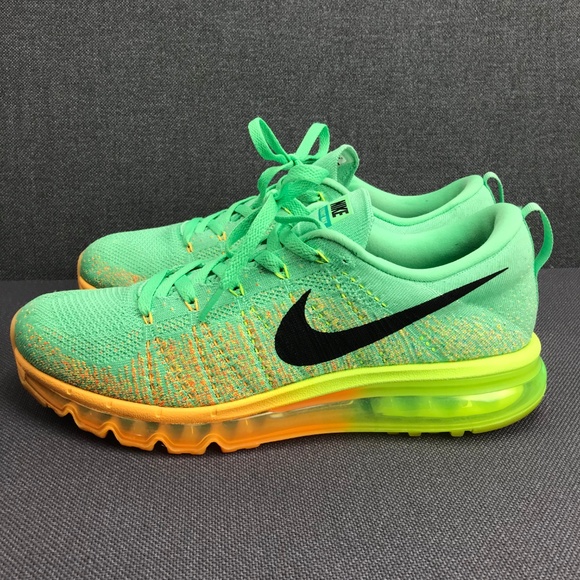 Nike Flyknit Max 360 Crimson 620469-300 SZ 10.5 - Picture 3 of 7